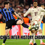 Bayern Munich vs Inter history Champions League