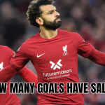 How many goals have Salah