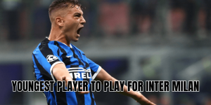 Youngest player to play for Inter Milan