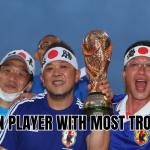 japan player with most trophies