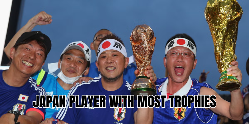 japan player with most trophies
