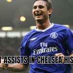 most assists in Chelsea history