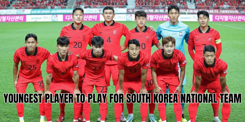 youngest player to play for South Korea national team
